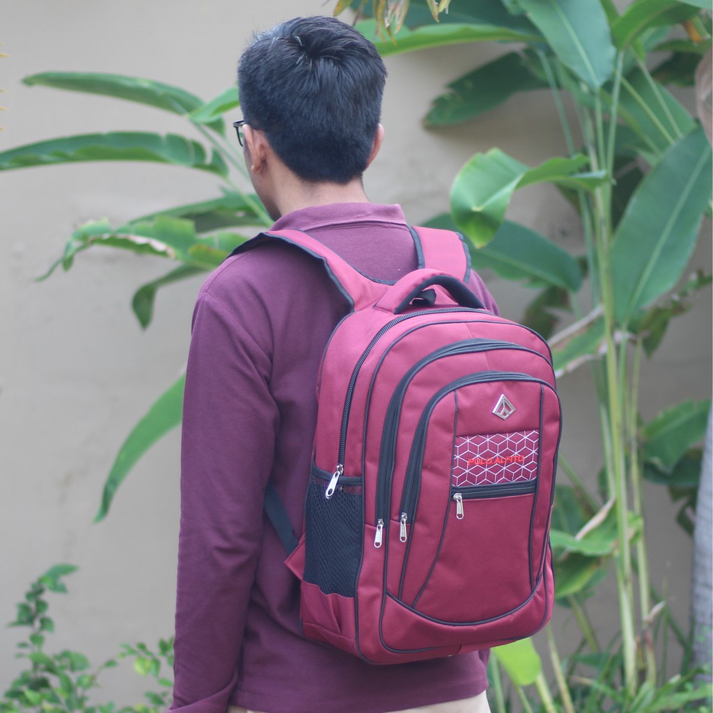 TAS SEKOLAH BACKPACK PRIA POLO ALFITO LAPTOP KERJA SD SMP SMA TERMURAH TERBARU KEREN KEKINIAN