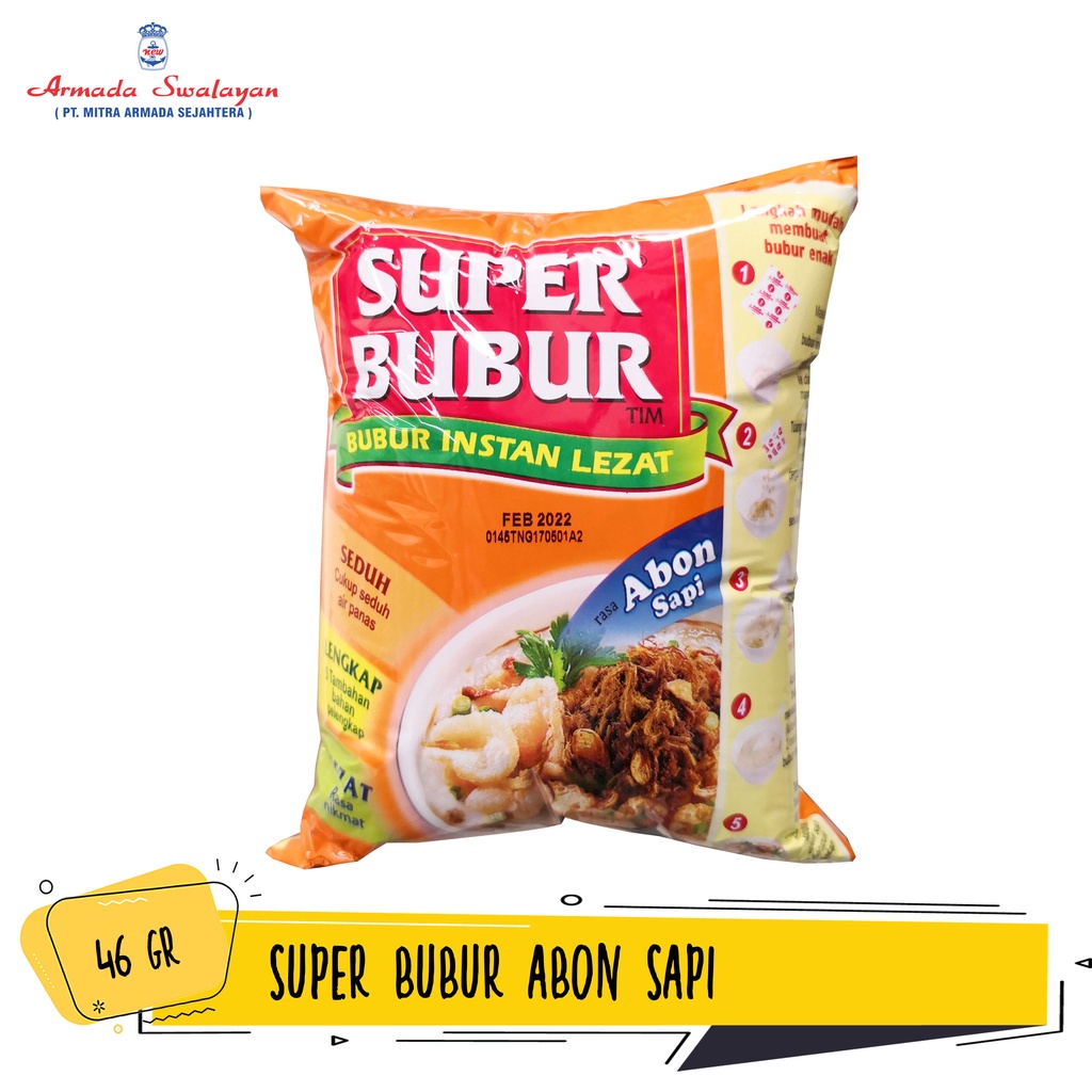 

Super Bubur 46g All Variant