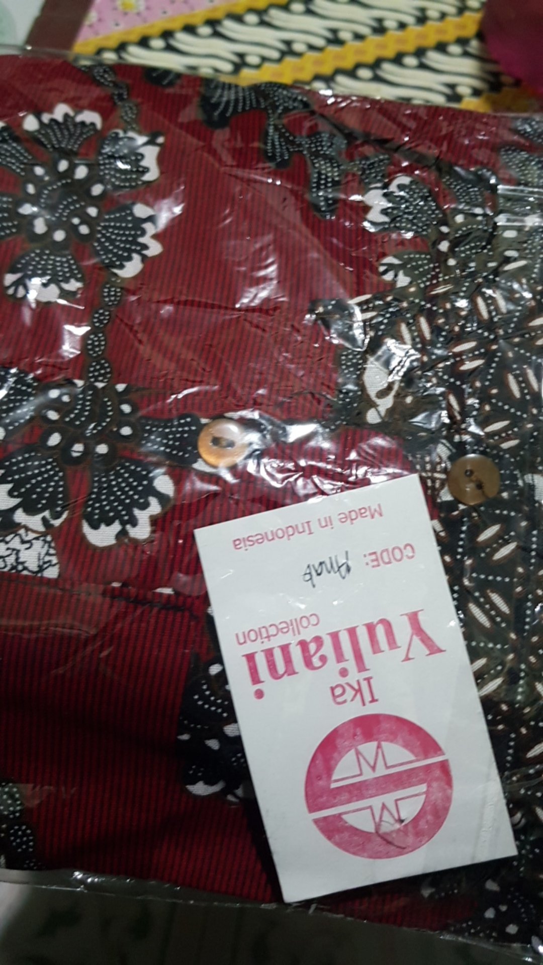 Couple Anak Dress Hem Batik