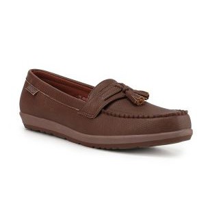 Triset sepatu Loafers / Moccassin coklat, hitam