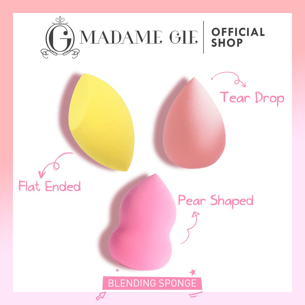 MADAME GIE Blending Sponge Makeup Foundation - Beauty Blender