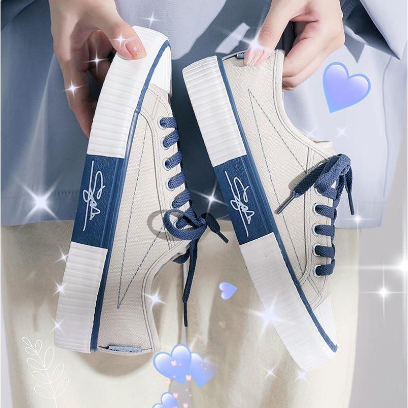 Sepatu Wanita Kanvas Gaya Korea AG15-5