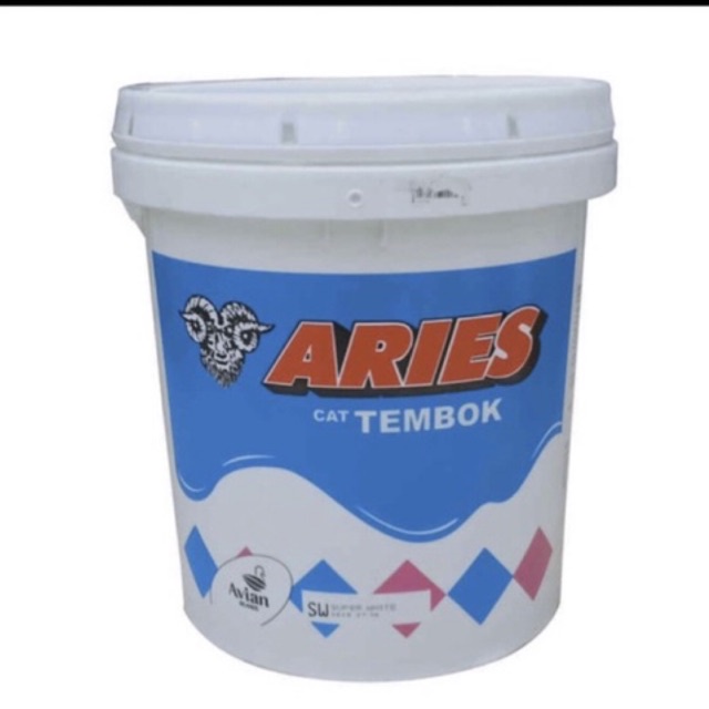 Cat Tembok Aries By Avian Paint 20kg - Super White / Khusus Cargo