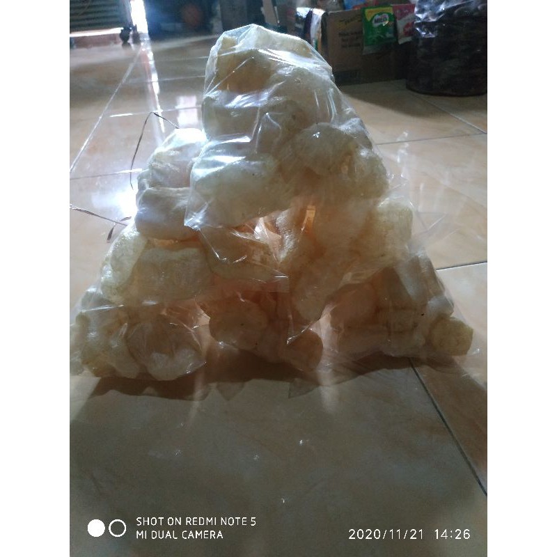 

krupuk kulit sapi asli halal