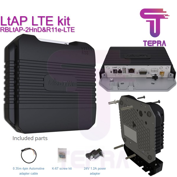 MikroTik LtAP LTE kit RBLtAP-2HnD&amp;R11e-LTE