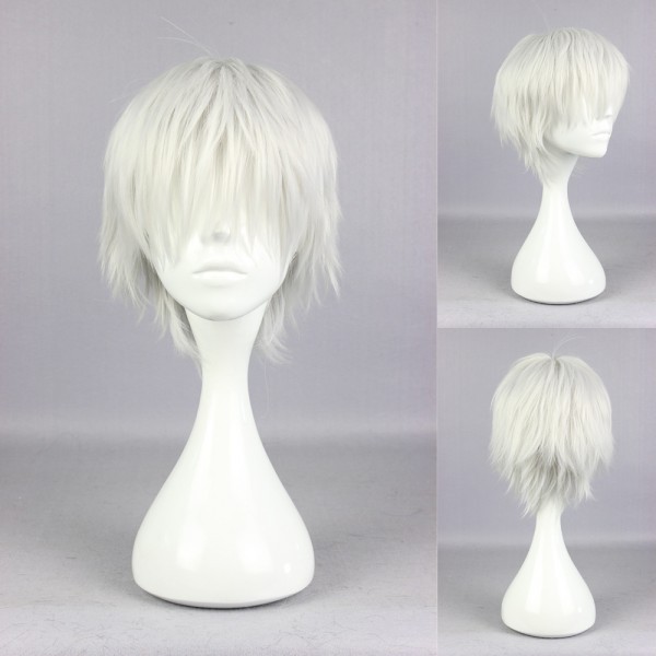 Wig MCoser Silver Grey 30 cm 571A - Tokyo Ghoul - Kaneki Ken