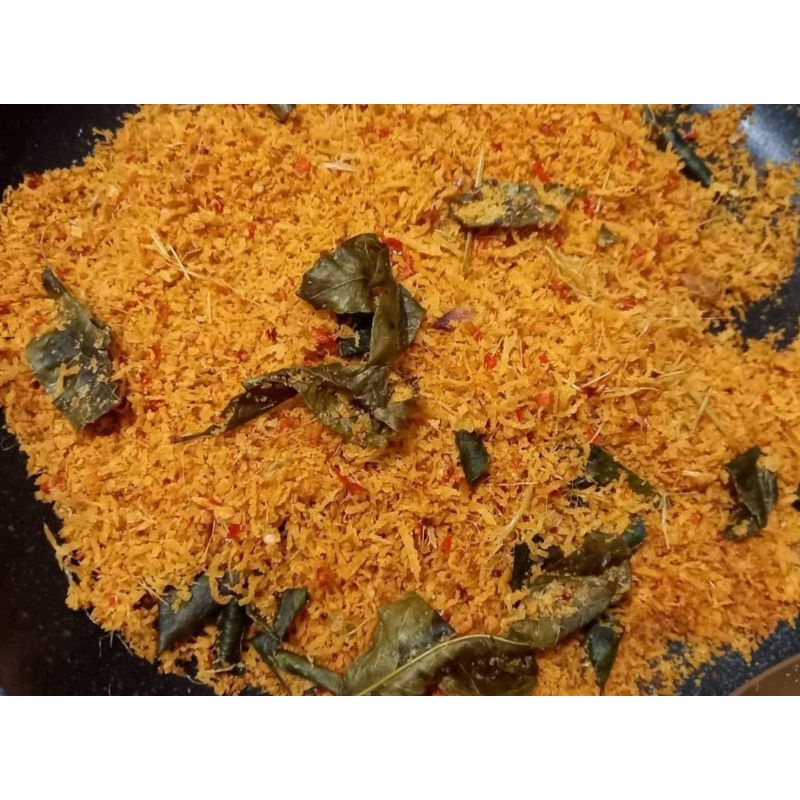 

Serundeng Kelapa Manis dan Pedas Manis 250 gram