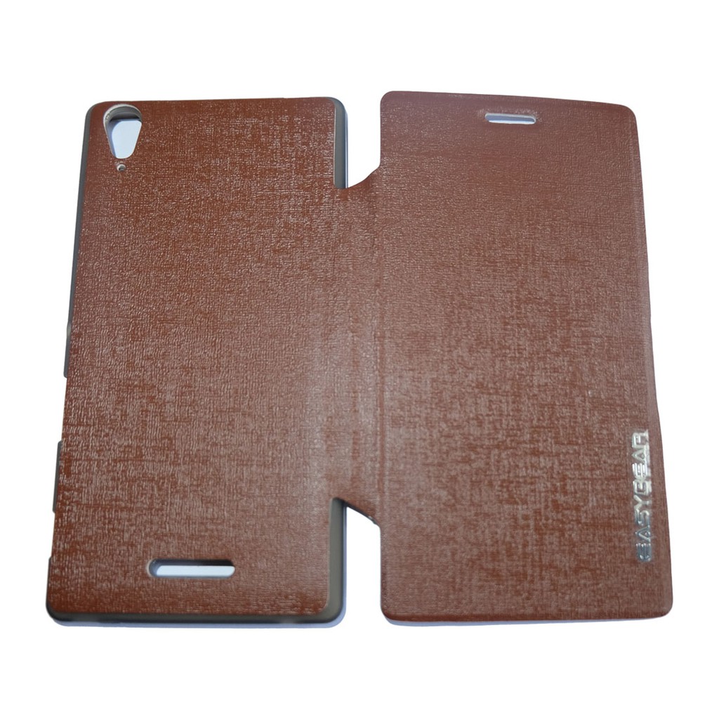 Sarung EASYBEAR Sony Xperia T3 / Lether Case Sony Xperia T3 / Flip Shell / Flip Cover / Dompet