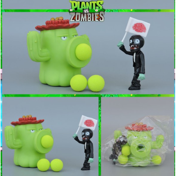 J3 - Mainan Plants vs zombies shooting