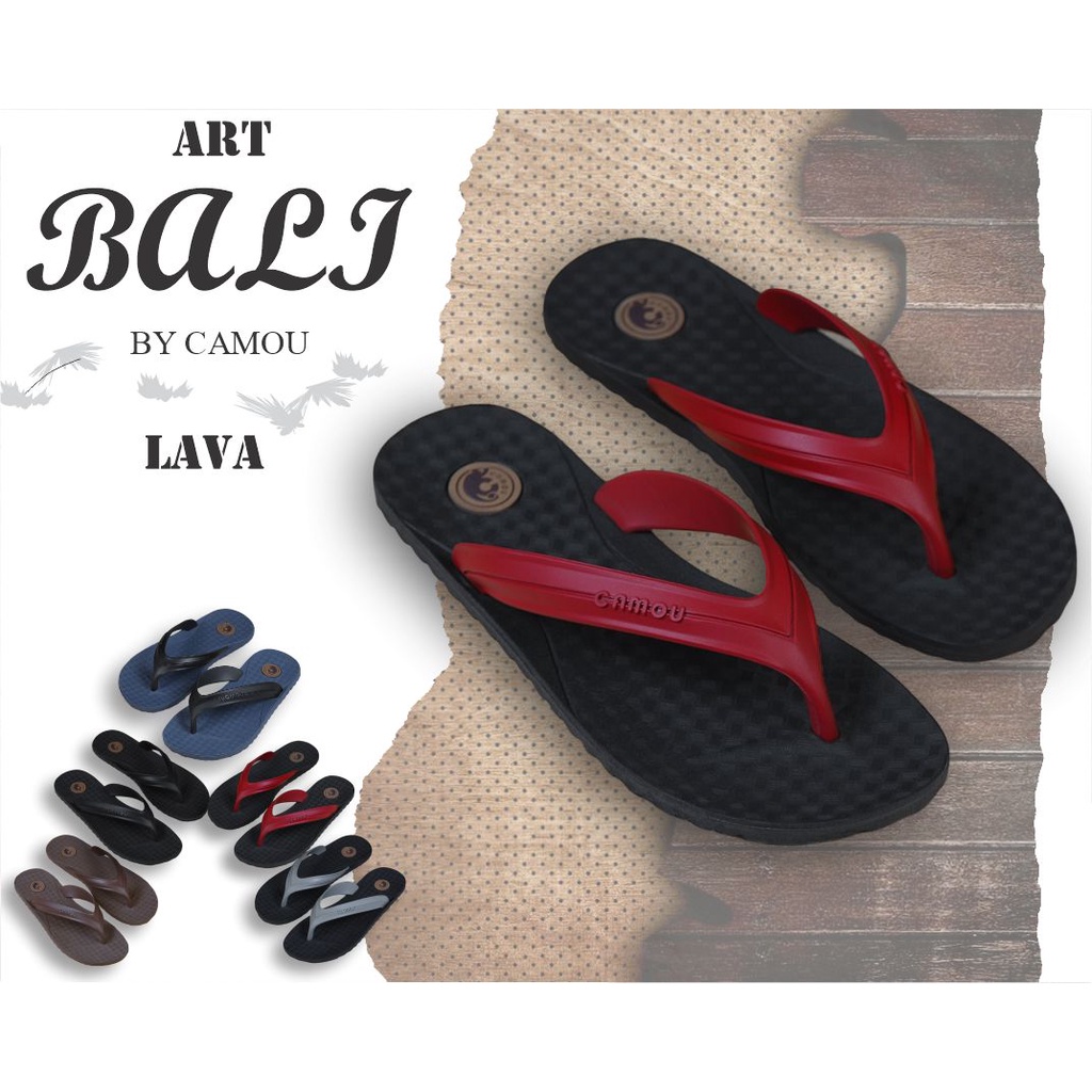 CAMOU - Sandal Pria - Sandal Camou Pria - BALI Lava Murah