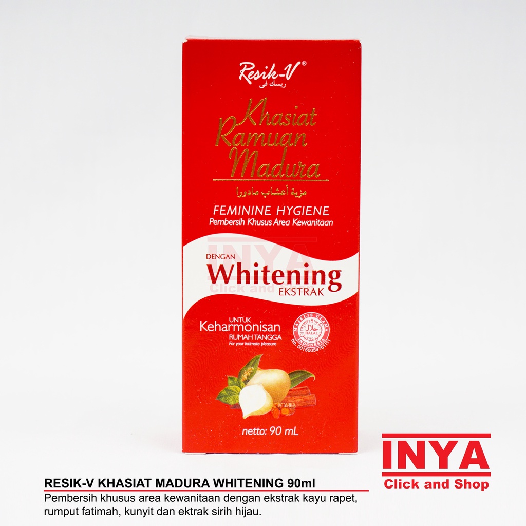 RESIK V KHASIAT RAMUAN MADURA DENGAN WHITENING EKSTRAK 90ml - Feminine Hygiene