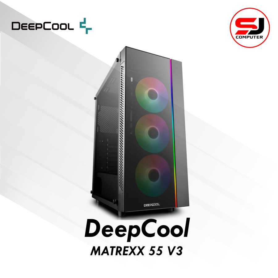 CASING DEEPCOOL MATREXX 55 V3 RBG 3FBLACK