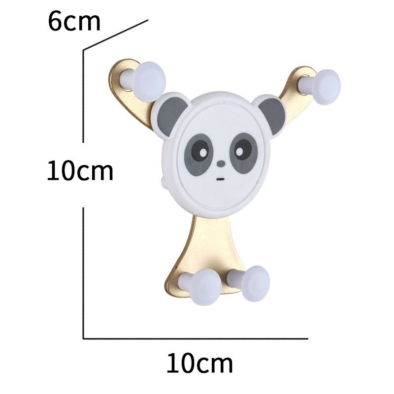 360 °Bracket Dudukan Handphone Universal Multifungsi Untuk Kisi Ac Mobil Android iPhone
