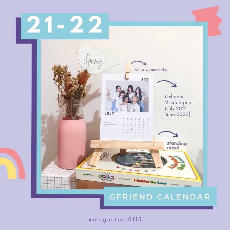 

GFRIEND CALENDAR