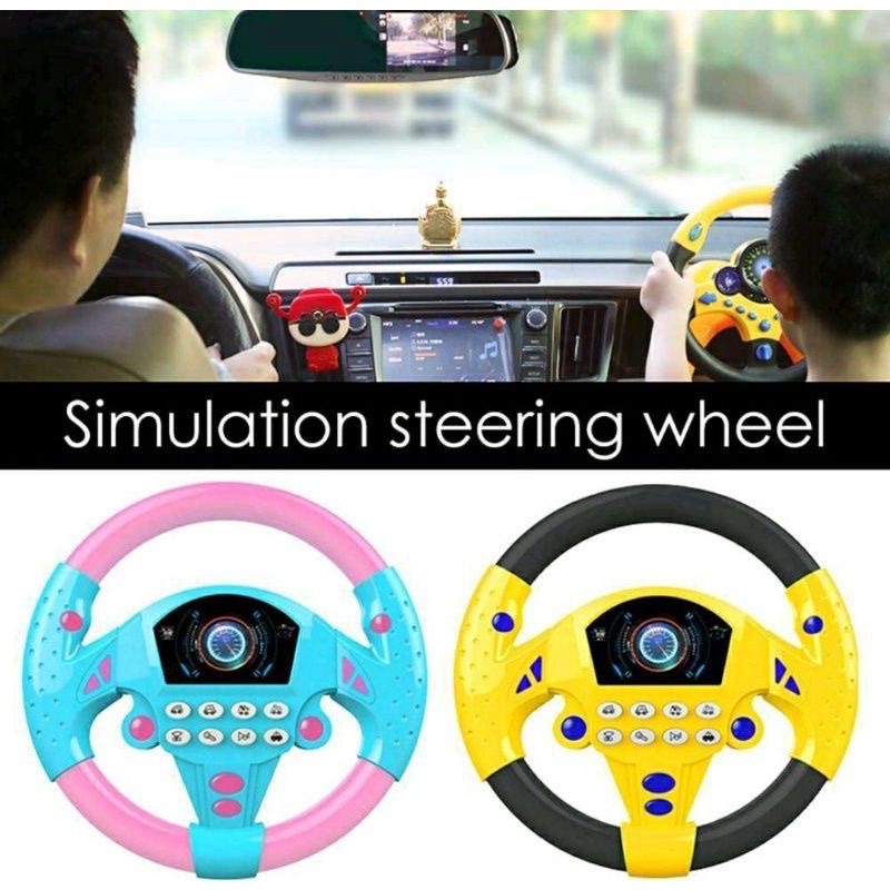 MAINAN STIR MOBIL / STEERING WHEEL - Mainan Anak