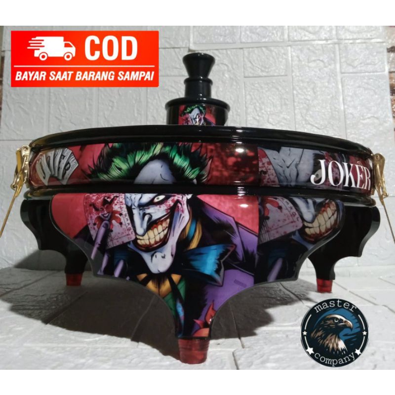 TEBOK LOVEBIRD PVC MOTIF JOKER