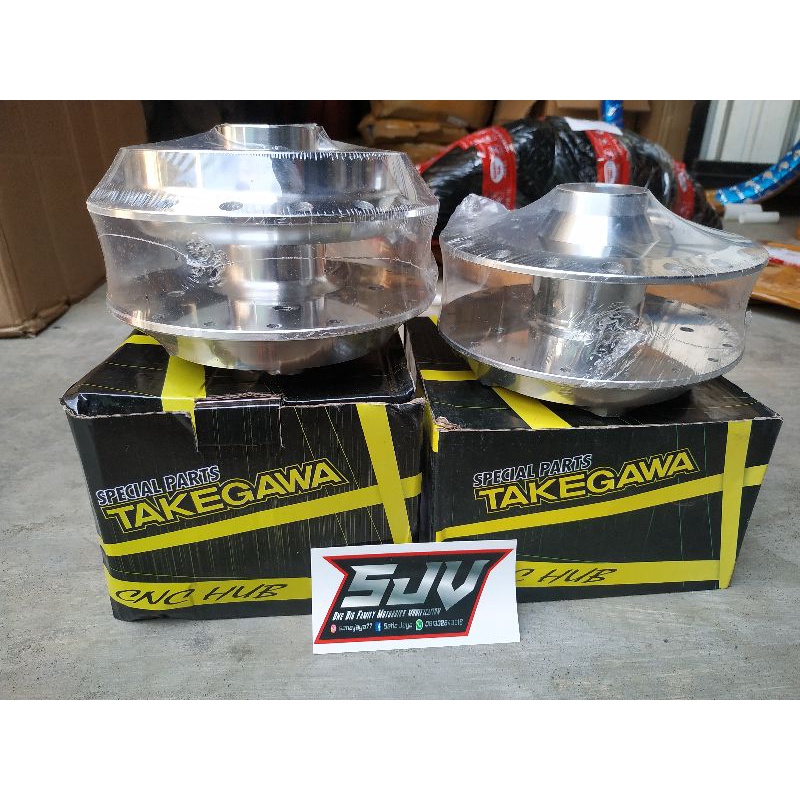 TROMOL TAKEGAWA VIXION NEW CHROME SET DEPAN BELAKANG MURAH