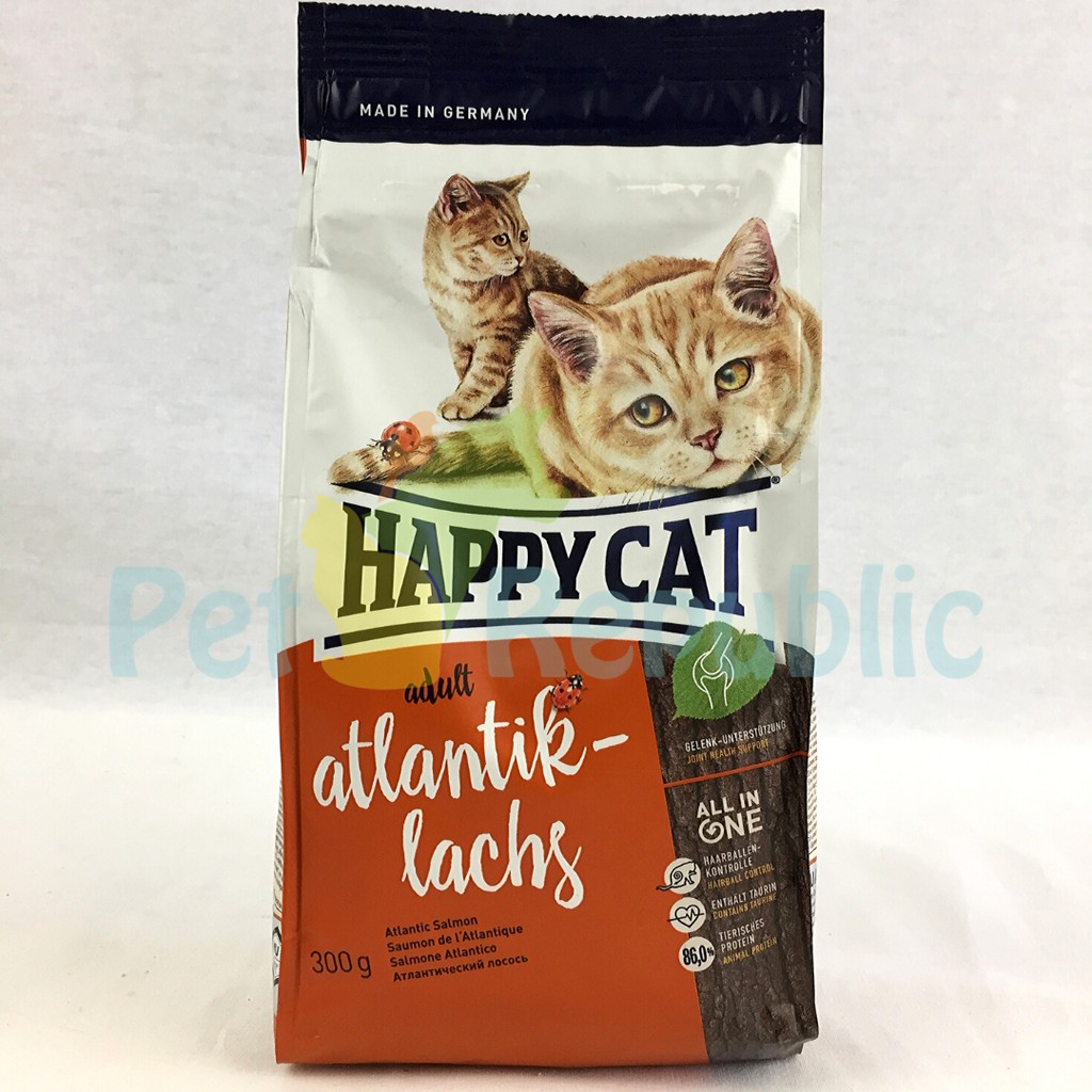 

HAPPYCAT Makanan Kucing Supreme Atlantic Salmon 300gr
