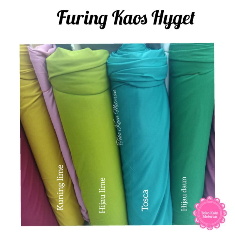 Kain Furing Kaos Hyget Super / Bahan Lapisan Kain