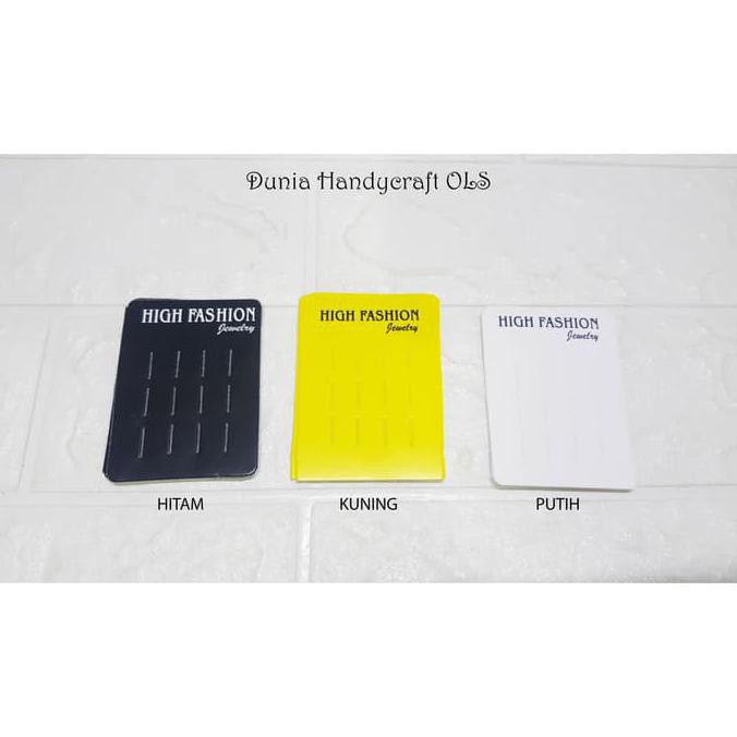

Card Kartu / Display / Gantungan Bros / Anting Kertas Kotak