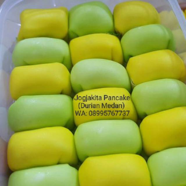 

PANCAKE DURIAN ORIGINAL PANDAN KECIL ISI 21