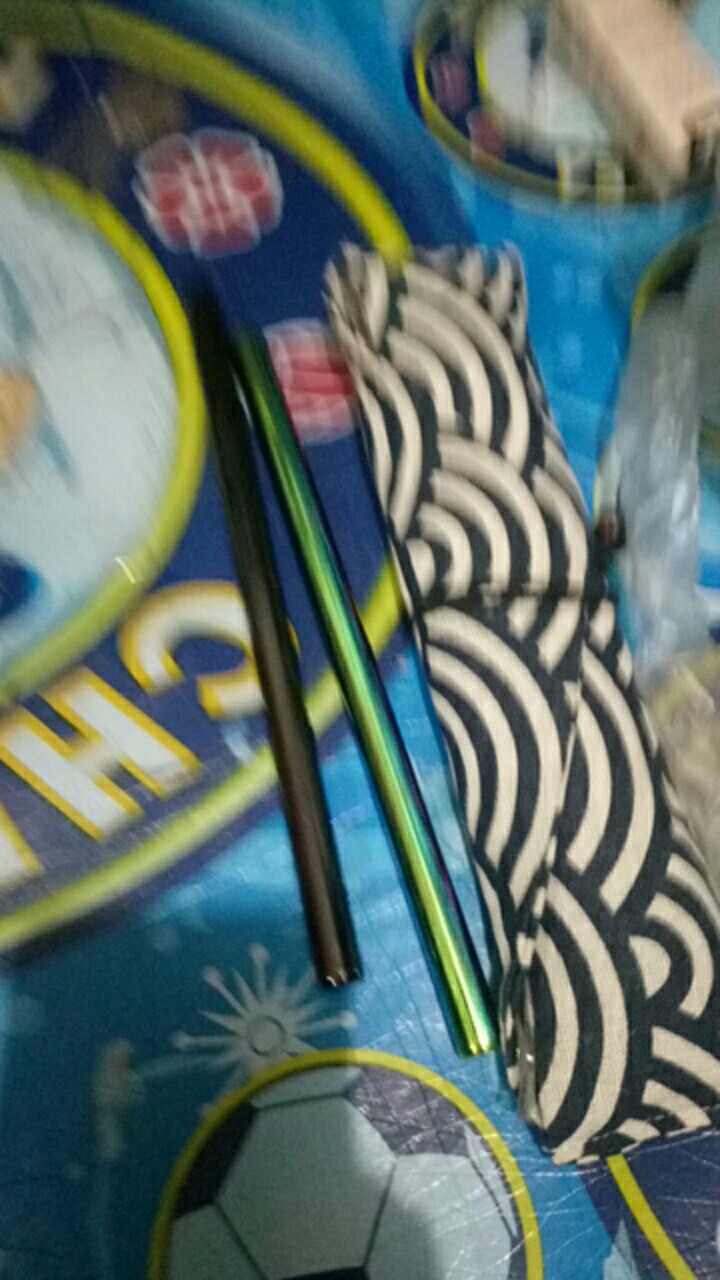 Sedotan Stainless Boba Ramah Lingkungan Straw