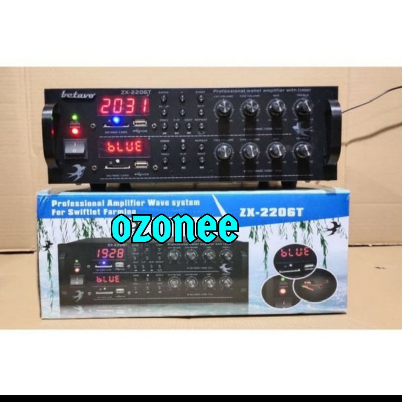 AMPLI BETAVO ZX 2206T AMPLI TIMER ATAU PEMANGGIL WALET