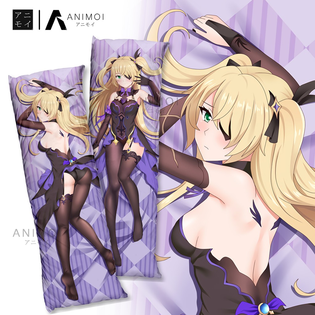Sarung Bantal Dakimakura Anime Game || Genshin Impact || Fischl