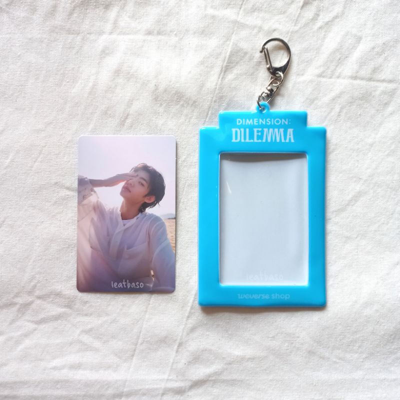 Photocard pc Sunghoon weverse wv global pob d:d dimension dilemma card holder bus card