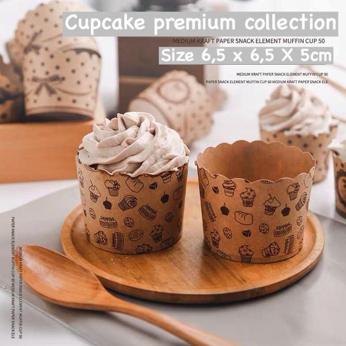

Populer] Cupcake Kertas | Papercup Muffin Karakter Brown Lucu