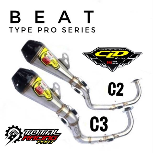 KNALPOT BEAT CLD C2 PRO SERIES
