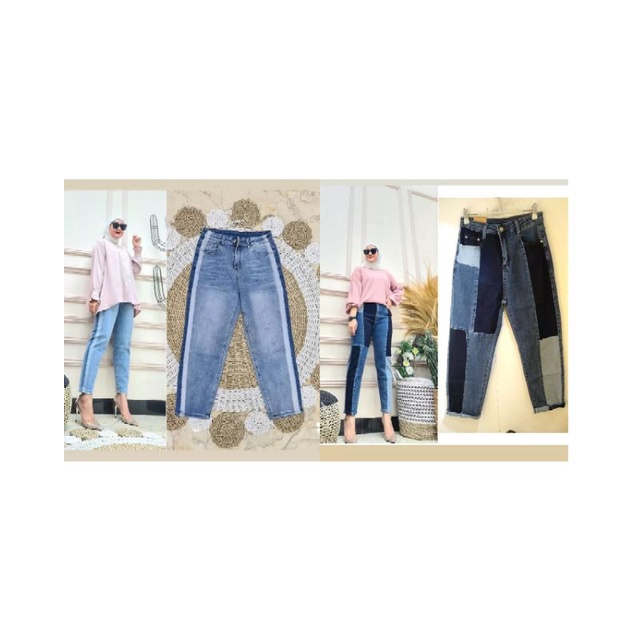 celana jeans jumbo by Faris fashion