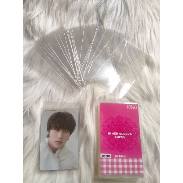 

INNER SLEEVE UKURAN 6X10 CM tanpa perekat harga utk 1 pcs