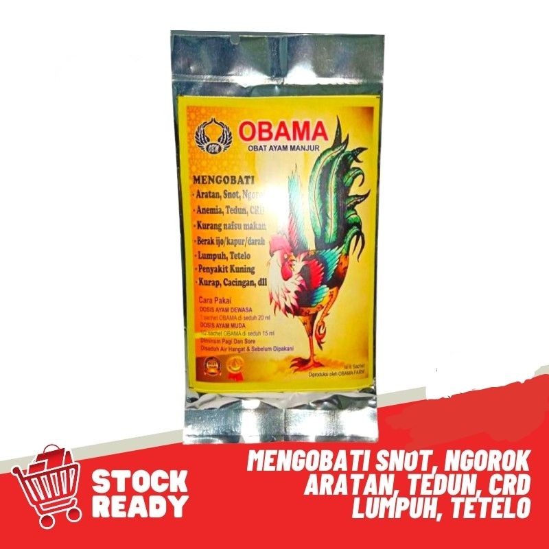 1 BUNGKUS OBAT AYAM MANJUR SNOT NGOROK ARATAN LUMPUH CRD