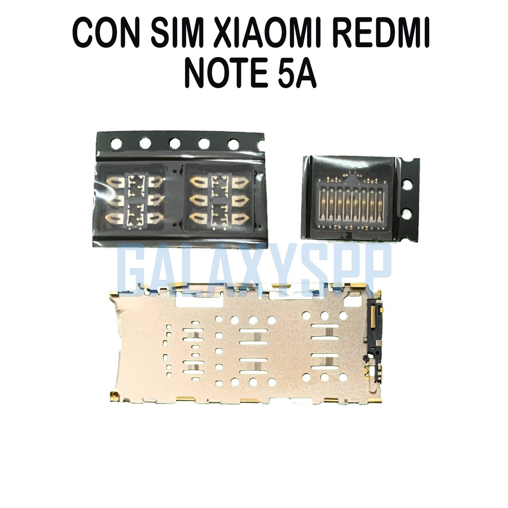 CON SIM CONEKTOR SIM REDMI NOTE 5A