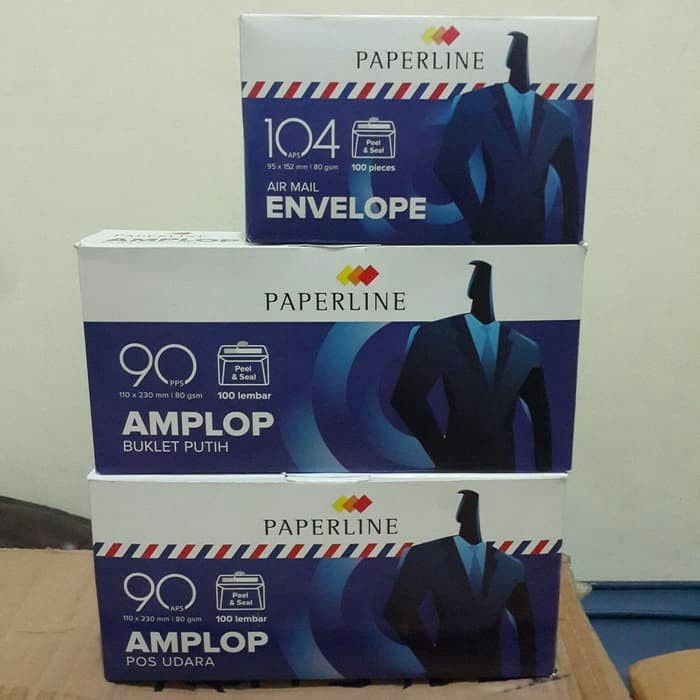 

Sale Amplop Paperline Polos Besar ( No.90 ) 110X230Mm - 100 Lbr Terbatas