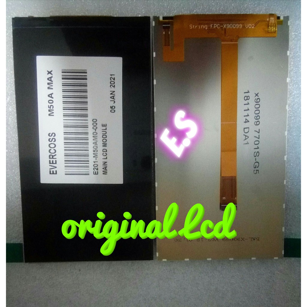 EVERCOSS M50A MAX LCD ORIGINAL 100 %  & BERGARANSI