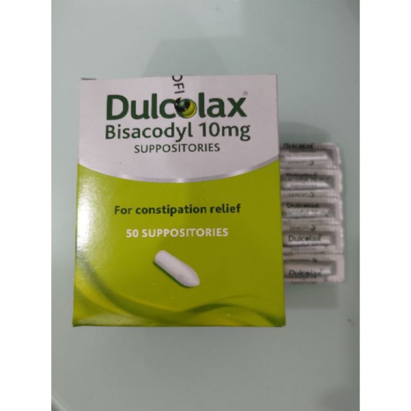 DULCOLAX 10 MG SUPPOSITORIA