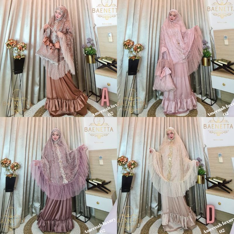 mukena ameenah luxury vol.2 by baenetta