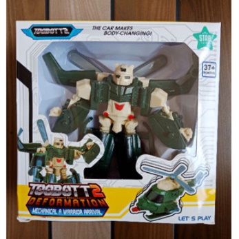 Toys Store -  MAINAN ANAK LAKI LAKI EDUKASI ROBOT TRANSFORMER TOBOT HELICOPTER