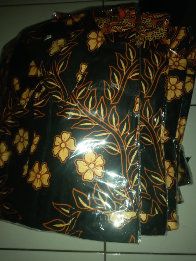 M, L, Xl, Xxl, Xxxl, Xxxxl, Xxxxxl Hem Kemeja Batik Pria Lengan Pendek Terviral Jumbo Batik Original
