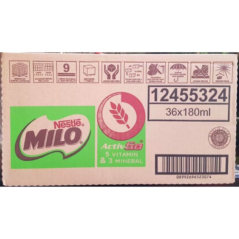 

Milo UHT 180 Ml