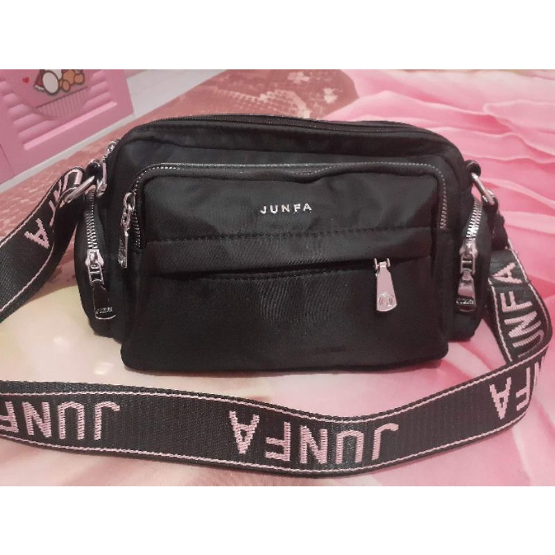 tas junfa original warna hitam