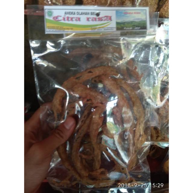 

Belut goreng khas bogor
