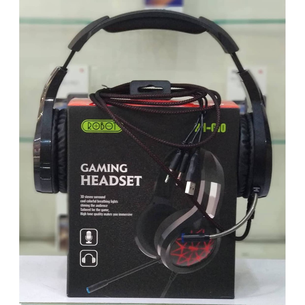 Headset Gaming Robot RH-G10 7 Color LED Light