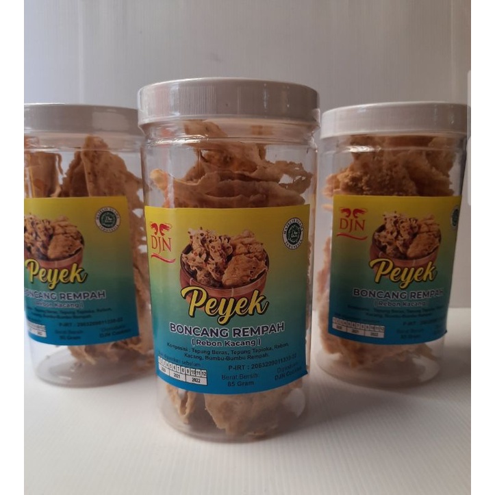 

Rempeyek Rebon Wijen