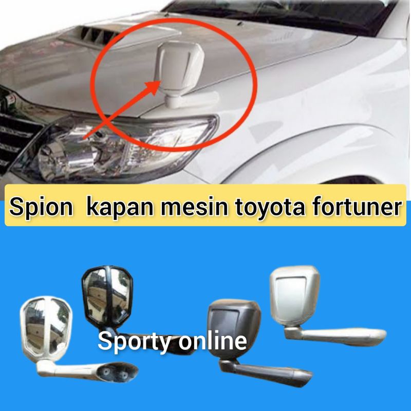 spion kap mesin fortuner dan hilux