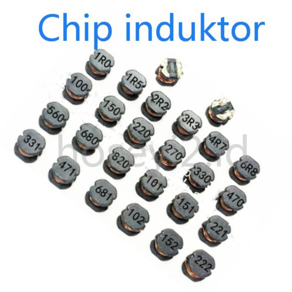 20pcs Induktor 1R0 1R5 2R2 3R3 4R7 6R8 7R3 100 101 150 151 220 221 330 331 470 471 680hliseng Inggris