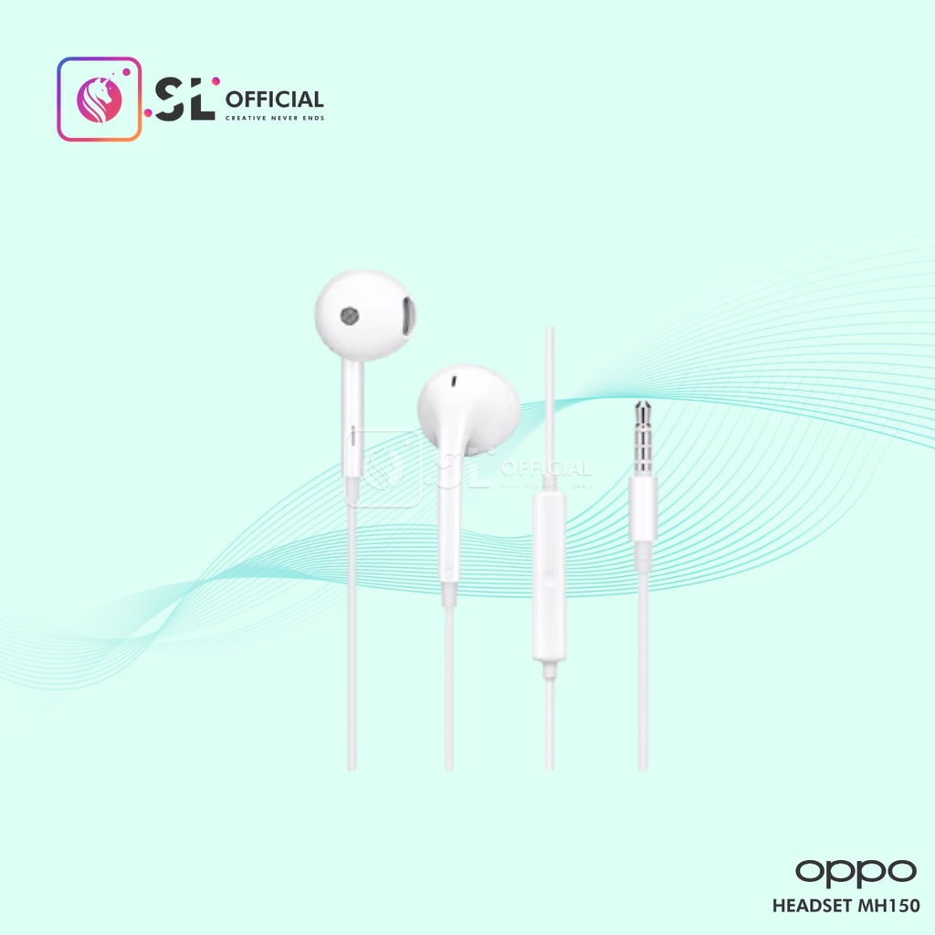 HEADSET OPPO MH150 ORIGINAL 100%