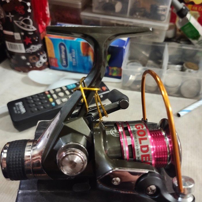 reel golden fish alpa mini 500 7bb setelan bawah bergaransi